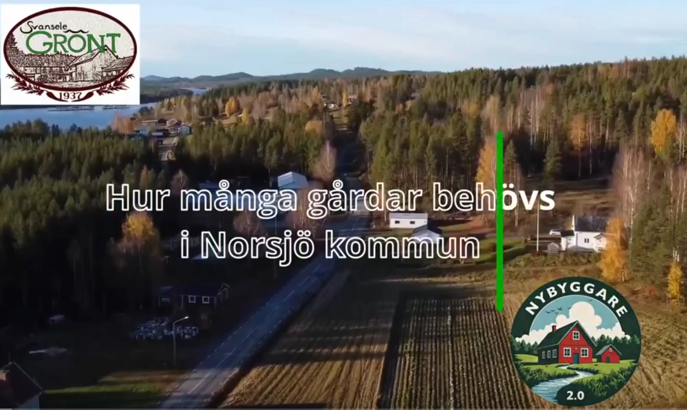 Behovet av gårdar i Norsjö kommun